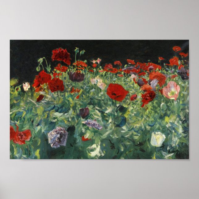 Poppies | John Singer Sargent Poster (Framsidan)