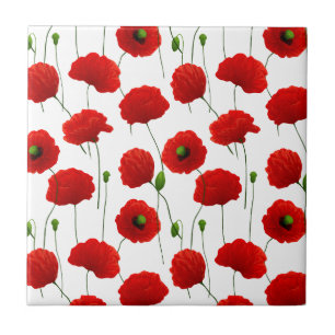 Poppies Kakelplatta