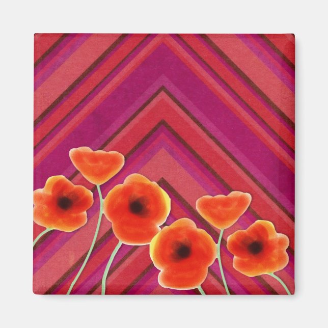 Poppies Magnet (Framsidan)