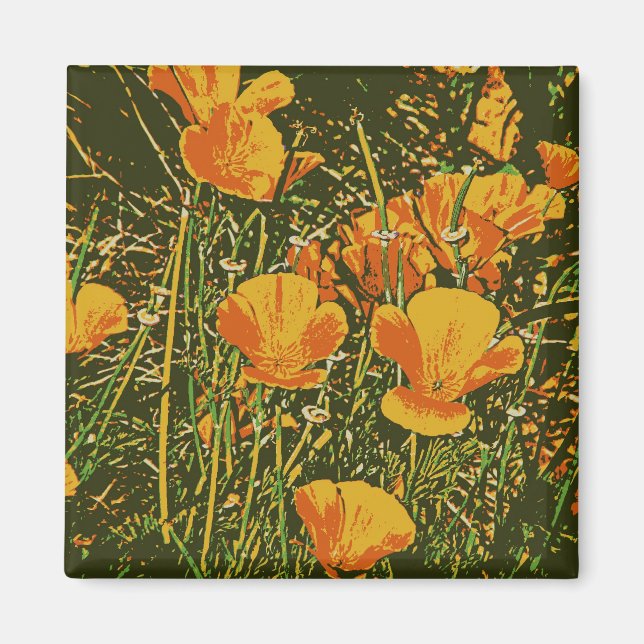 Poppies Magnet (Framsidan)