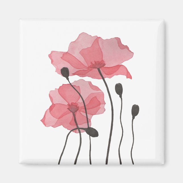 Poppies Magnet (Framsidan)