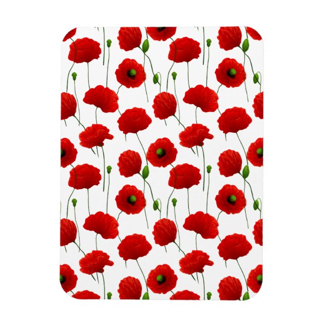 Poppies Magnet (Vertikal)