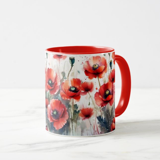 Poppies Mugg (Framsida höger)