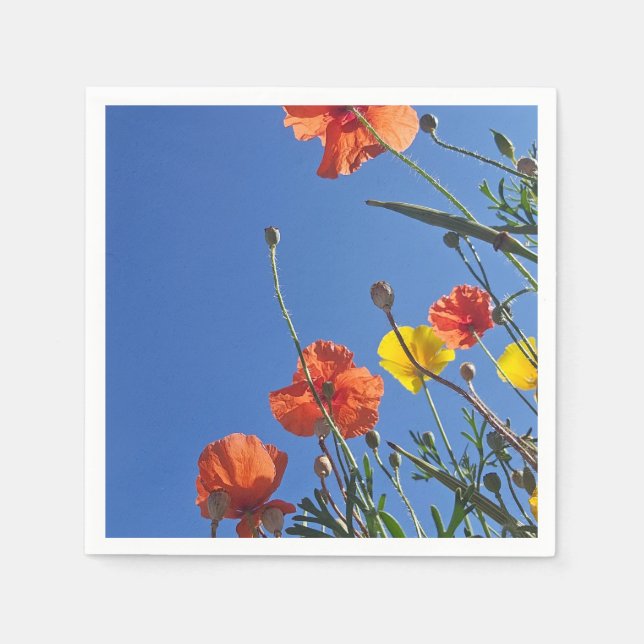 Poppies Pappersservett (Framsidan)