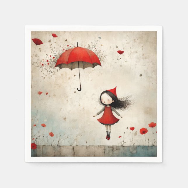 Poppies Pappersservett (Framsidan)