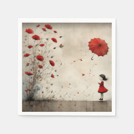 Poppies Pappersservett