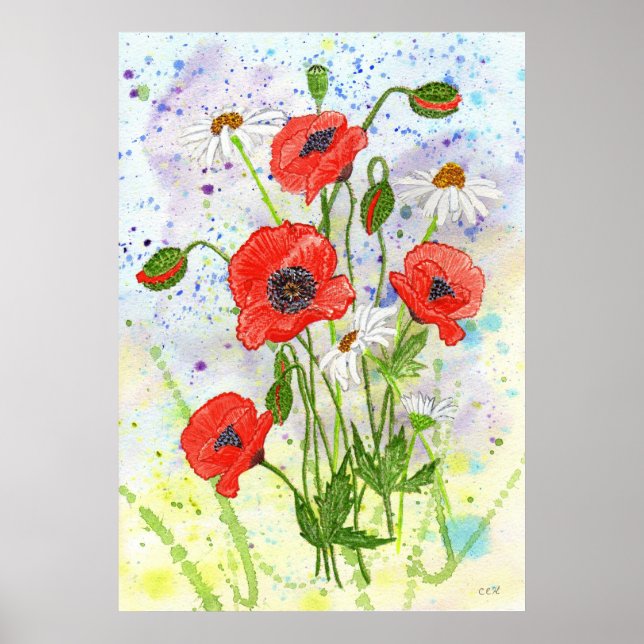 "Poppies" Poster (Framsidan)