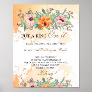 Poppies sätter ring på spel poster