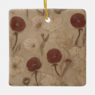 poppies som symboliserar civilisationens nedgång julgransprydnad keramik