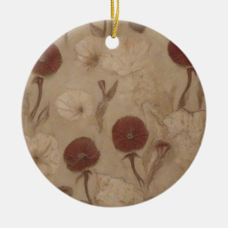 poppies som symboliserar civilisationens nedgång julgransprydnad keramik