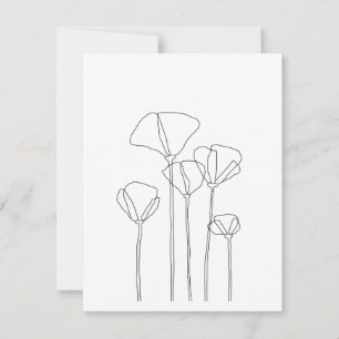 Poppies Tack Kort