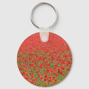 Poppies - tusental! nyckelring