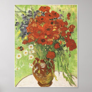 poppies van gogh poster