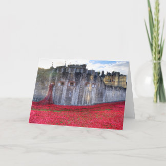 Poppies vid Torn Helgkort