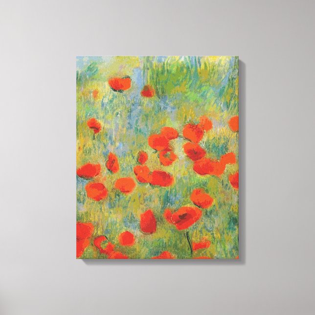 Poppies - Wrapped Canvas (Framsida)