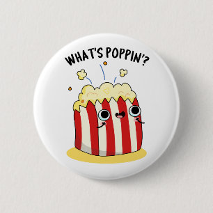 Poppin Funny Popcorn Pun Knapp