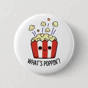 Poppin Funny Popcorn Pun Knapp