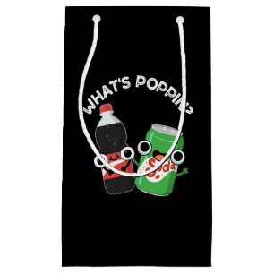 Poppin Funny Soda Pop Pun Mörk BG