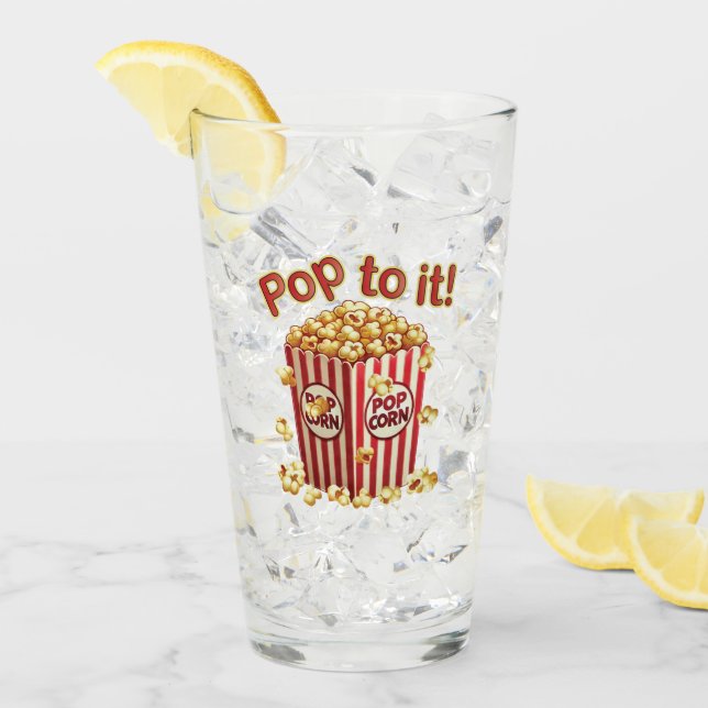 Poppin med Stil - "Pop to it!" Glaskopp (Framsida Ice)