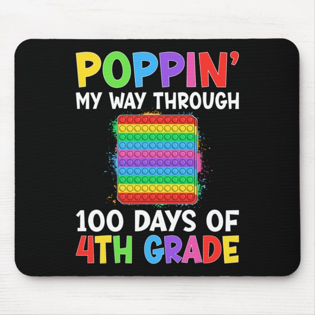 Poppin min väg till 100 dagar av 4:e Klass Studen Musmatta (Framsidan)