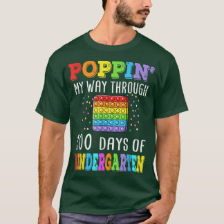 Poppin min väg till 100 dagars dagars dagtid av da t shirt