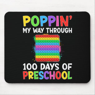 Poppin mitt sätt att gå 100 dagar med förskolebojo musmatta