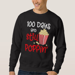 Poppin mitt sätt att gå igenom 100 dagar med skolb lång ärmad tröja