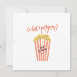 Poppin’ Popcorn Inbjudningar