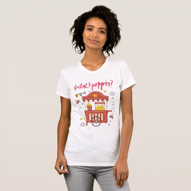 Poppin’ Popcorn T Shirt (Hel framsida)