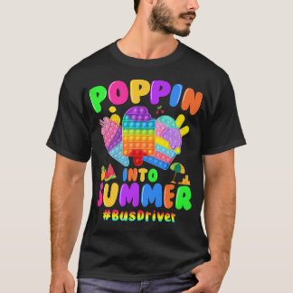 Poppin till sommaruppehållet Den sista dagen i sko T Shirt