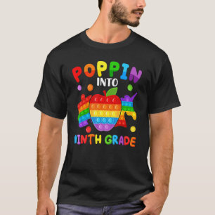 Poppin till team Nionde Klass Back to school Kids T Shirt