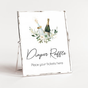 Poppin'Baby Flaskor Baby Shower Raffle Poster