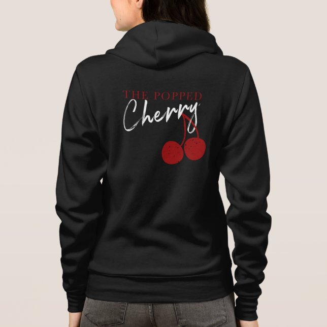 Popping Cherry Hoodie T Shirt (Baksida)