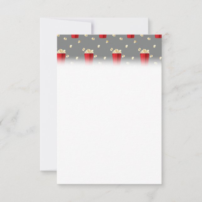 Popping Maj Cinema Food Spara Datumet (Framsida)