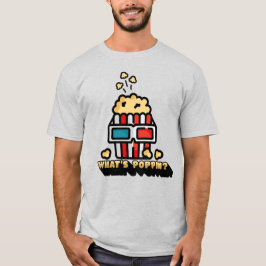 Poppin'Popcorn Pun T Shirt