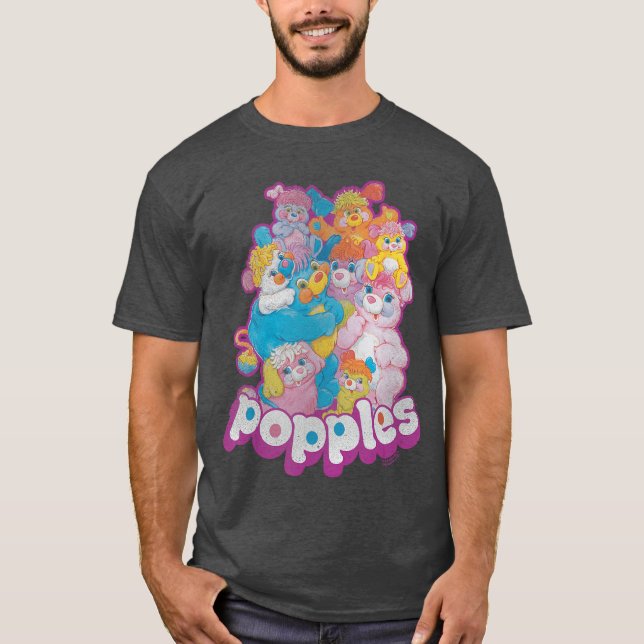 Popples Group Shot gift T Shirt (Framsida)
