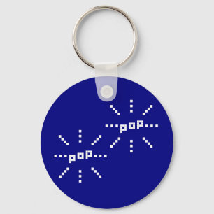 Poppop 8 bet PIXELet bubblar Nyckelring