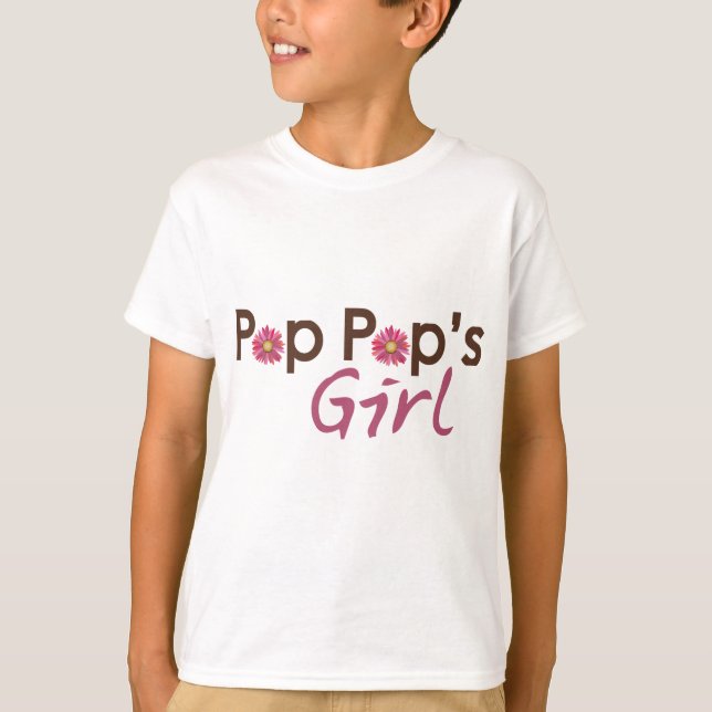 poppop flicka tee shirt (Framsida)