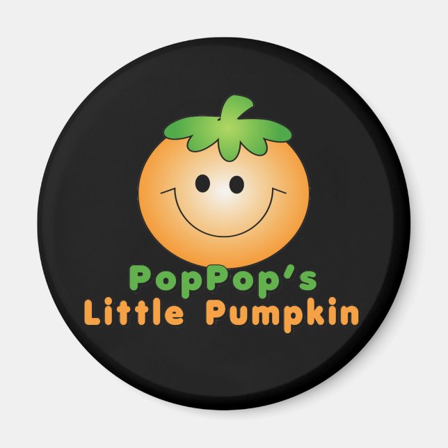 PopPop Little Pumpkin Magnet (Framsidan)