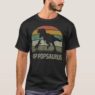 PopPop Saurus T re dosinosaur PopSaurus Family Mor Shirt
