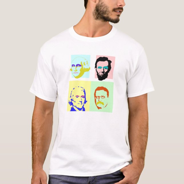 Poppresidenter 4 t-shirt (Framsida)