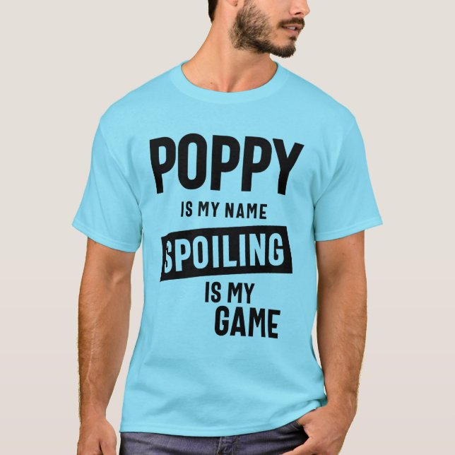 Poppy är min Namn-spets? T Shirt (Framsida)