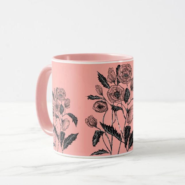 Poppy Art - Mugg (Framsida vänster)