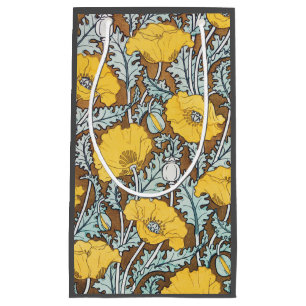 Poppy Art Nouveau-illustration Gul Blomma