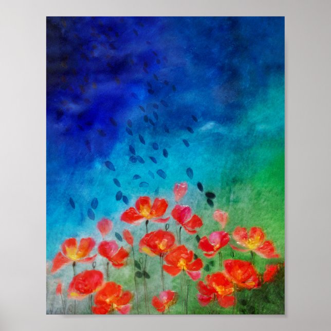 Poppy Art Poster (Framsidan)