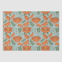 Poppy Baby Shower för Orange av Wildblomma