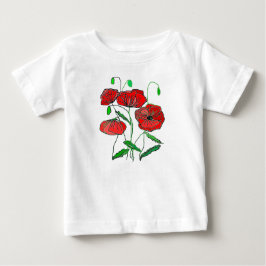 Poppy Baby T-Shirt Painting