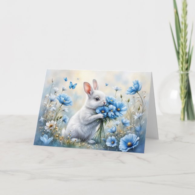 Poppy Bunny Kort (Framsida)