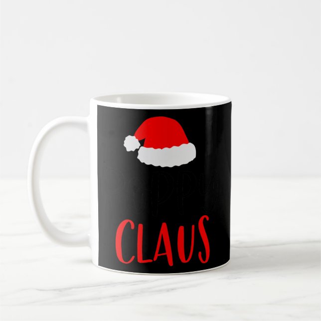 Poppy Claus Funny jul Pajamas PJs Grandpa Kaffemugg (Vänster)