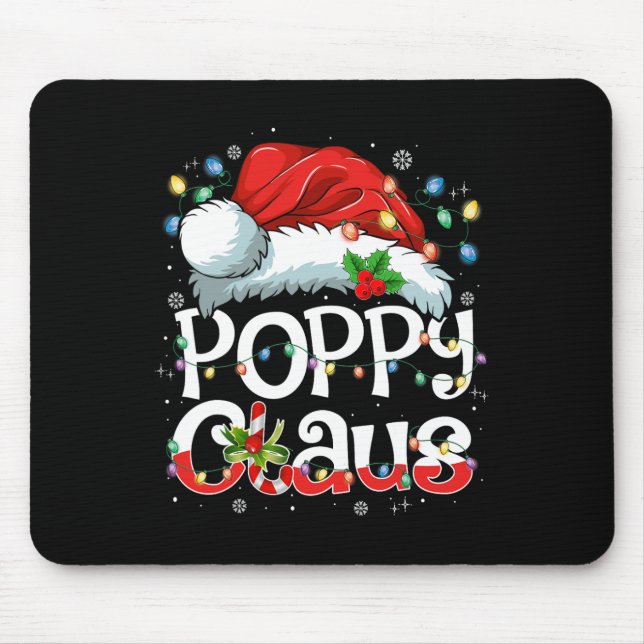 Poppy Claus Julafton Santa Matching Family jul P Musmatta (Framsidan)